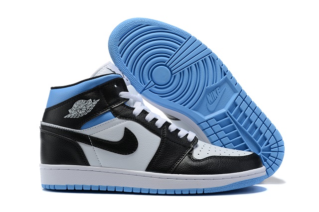 Air Jordan Retro 1 Grade AAA Black Blue - Click Image to Close